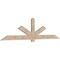 Ekena Millwork Kennewick Smooth Timber Gable Bracket, Douglas Fir, 108"W x 27"H x 1 1/2"D x 5 1/2"F, 6/12 Pitch GBW108X27X0206KEN00SDF - alternate 4